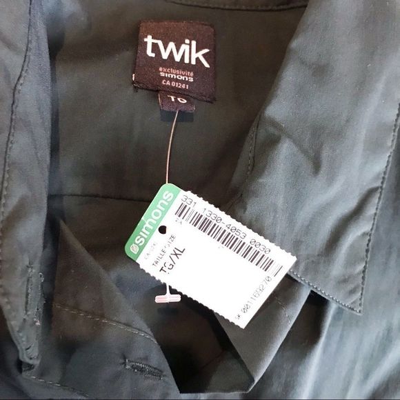 Forest Green Twik Dress Shirt 💚 - Picture 4 of 5